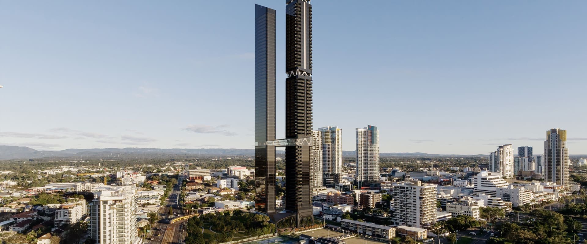 One Park Lane towers over Southport